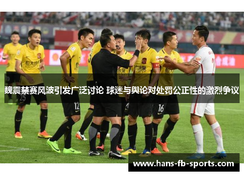 魏震禁赛风波引发广泛讨论 球迷与舆论对处罚公正性的激烈争议