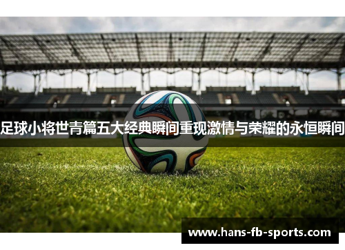 足球小将世青篇五大经典瞬间重现激情与荣耀的永恒瞬间